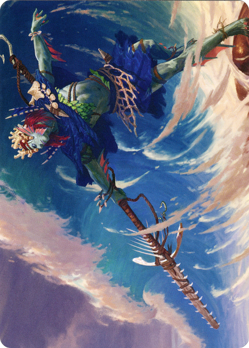 Tazeem Roilmage // Tazeem Roilmage (AZNR-051) - Zendikar Rising Art Series (Borderless)