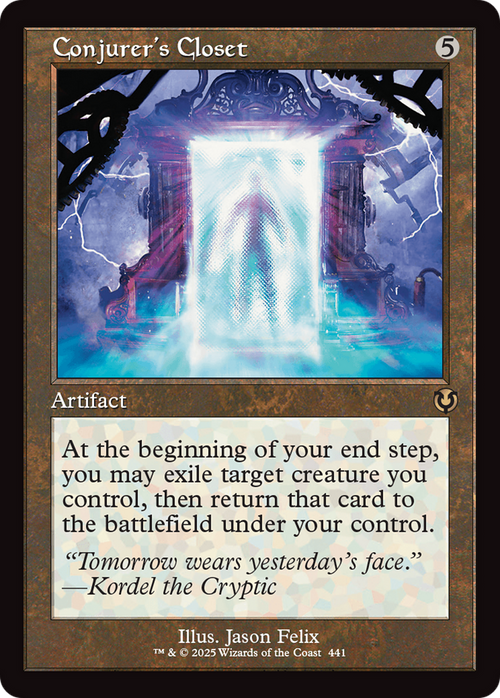 Conjurer's Closet (Retro Frame) (INR-441) - Innistrad Remastered Foil