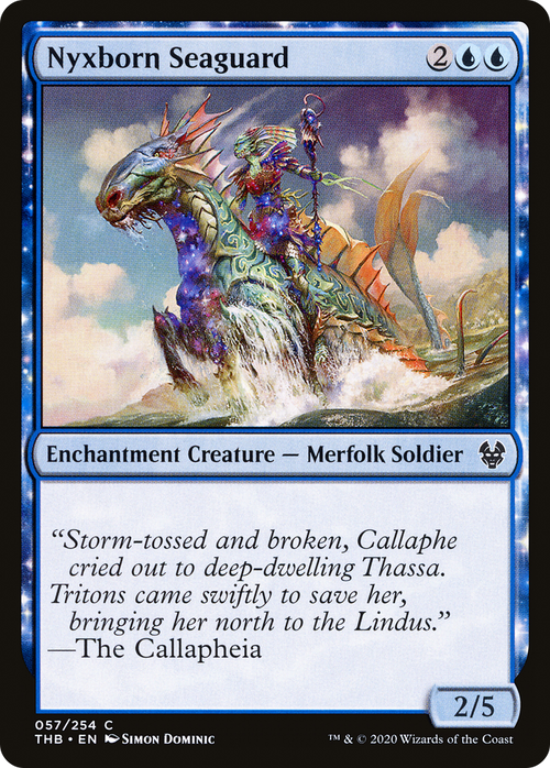 Nyxborn Seaguard (THB-057) - Theros Beyond Death: (enchantment)