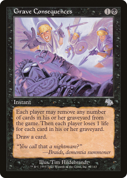 Grave Consequences (JUD-067) - Judgment