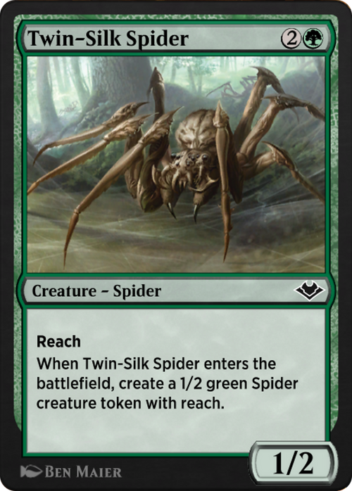Twin-Silk Spider (J21-660) - Jumpstart: Historic Horizons