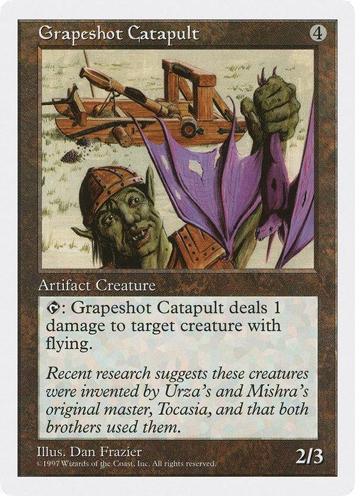 Grapeshot Catapult (5ED-375) - Fifth Edition