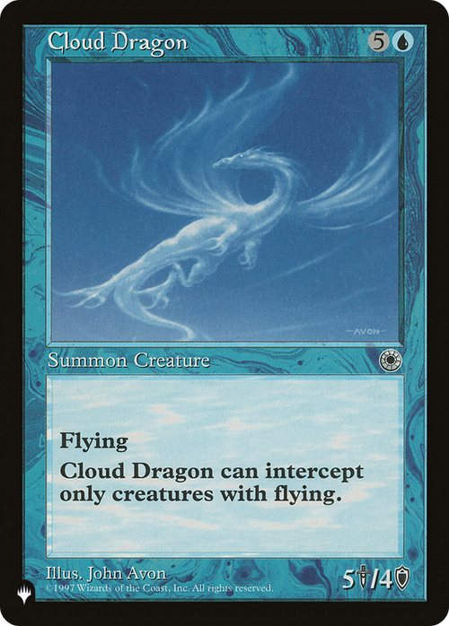 Cloud Dragon (LIST-) - The List
