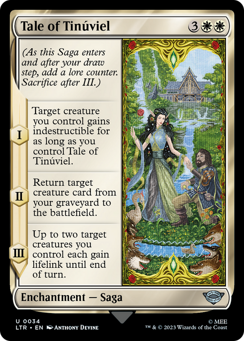 Tale of Tinuviel (LTR-034) - The Lord of the Rings: Tales of Middle-earth