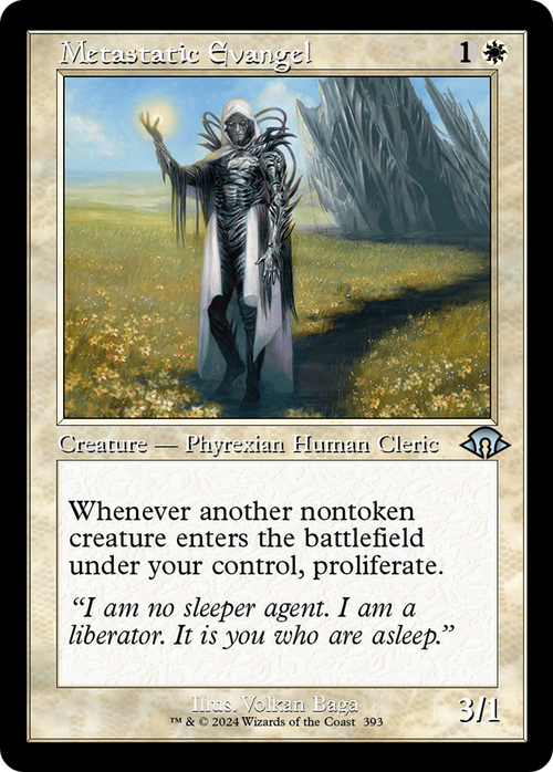 Metastatic Evangel (Retro Frame) (MH3-393) - Modern Horizons 3 Foil