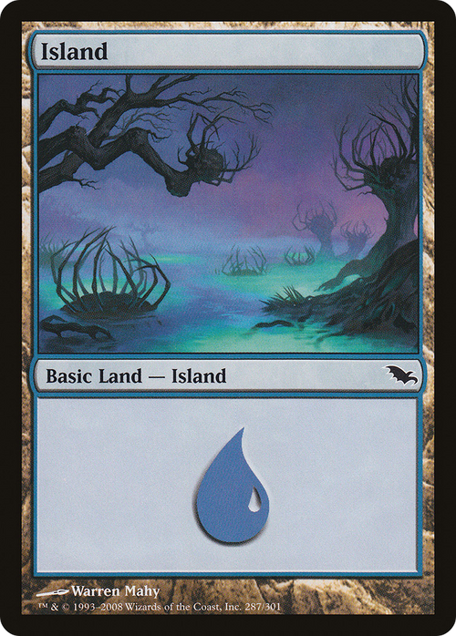 Island (287) (SHM-287) - Shadowmoor