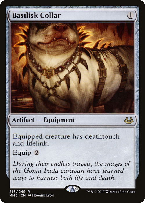 Basilisk Collar (MM3-216) - Modern Masters 2017 Foil
