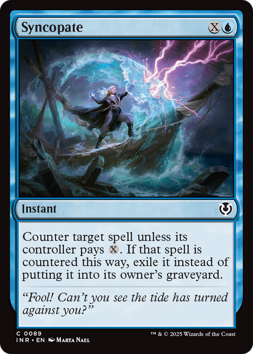 Syncopate (INR-089) - Innistrad Remastered Foil