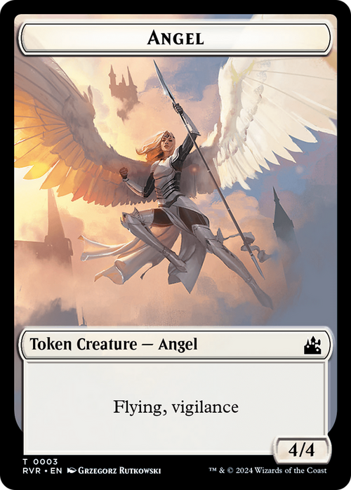 Angel (TRVR-003) - Ravnica Remastered Tokens