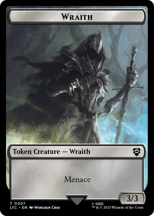Wraith (TLTC-007) - Tales of Middle-earth Commander Tokens