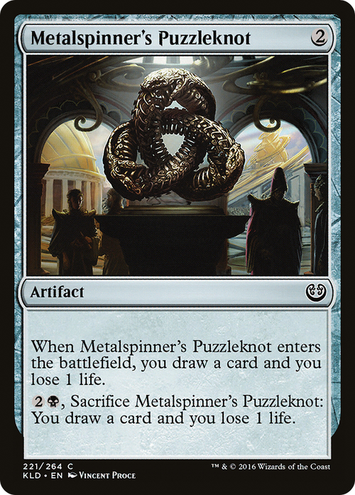 Metalspinner's Puzzleknot (KLD-221) - Kaladesh