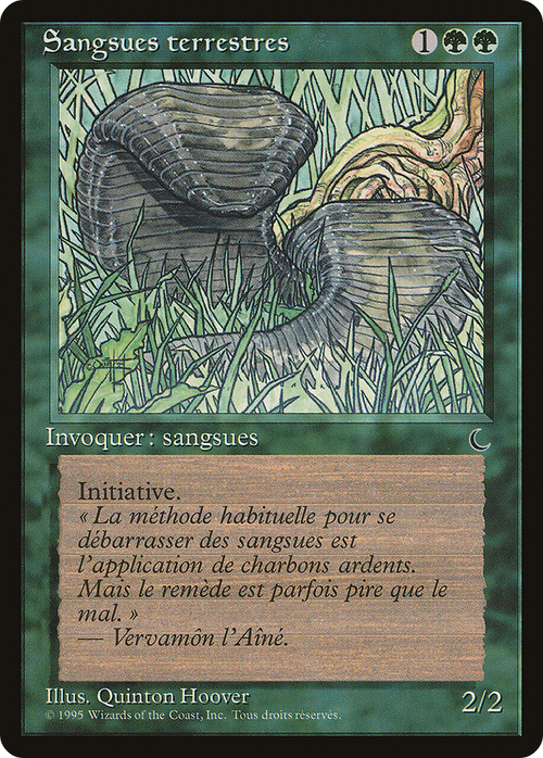 Land Leeches (French) - "Sangsues terrestres" (REN-) - Renaissance