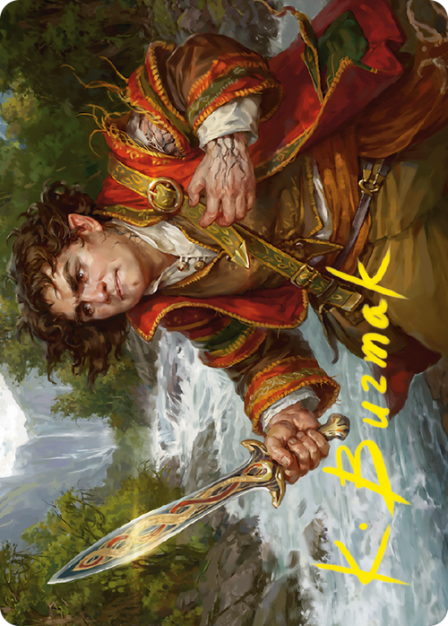 Frodo Baggins // Frodo Baggins (ALTR-016) - Tales of Middle-earth Art Series (Borderless) Foil