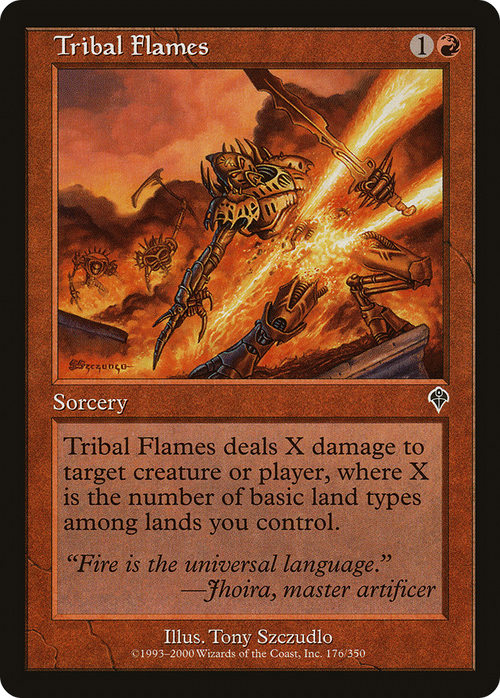 Tribal Flames (INV-176) - Invasion