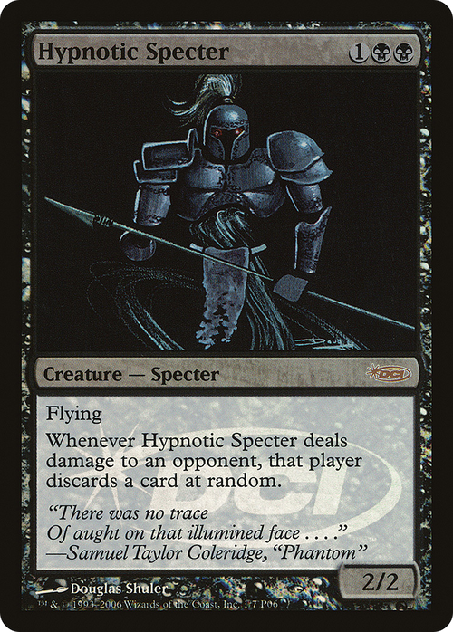 Hypnotic Specter (MPRP-001) - Magic Player Rewards 2006 Foil