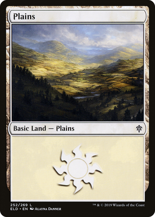 Plains (252) (ELD-252) - Throne of Eldraine Foil
