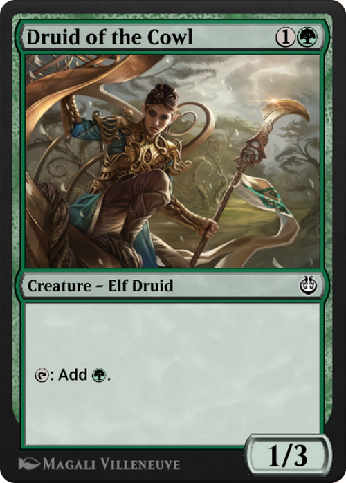 Druid of the Cowl (KLR-159) - Kaladesh Remastered