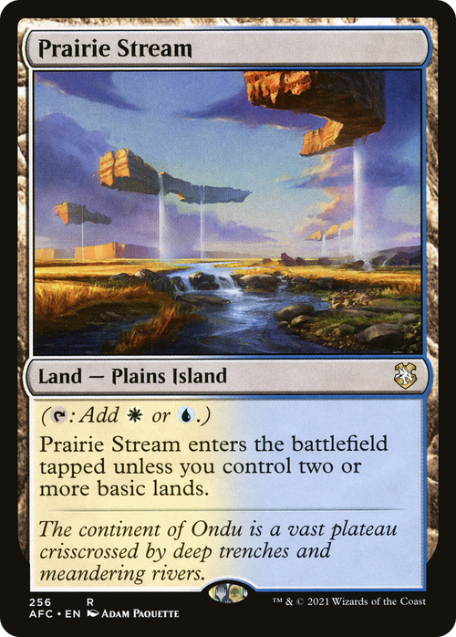 Prairie Stream (AFC-256) - Forgotten Realms Commander