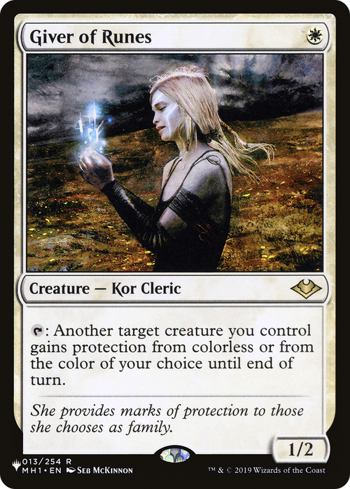 Giver of Runes (LIST-MH1-13) - The List