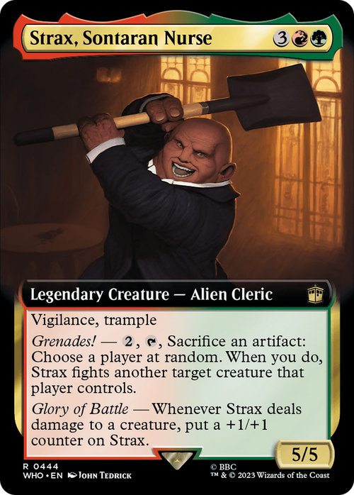Strax, Sontaran Nurse (Extended Art) (WHO-444) - Doctor Who: (Extended Art)
