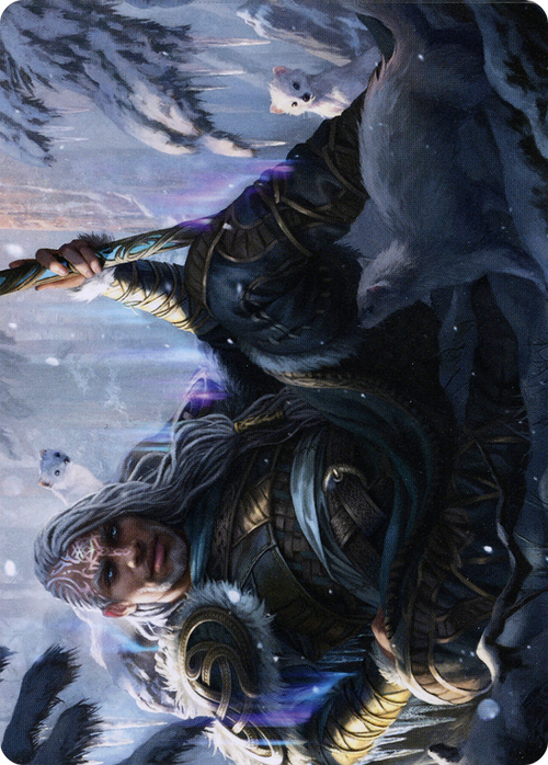 Jorn, God of Winter // Jorn, God of Winter (ASKHM-047) - Art Series: Kaldheim (Borderless) Foil