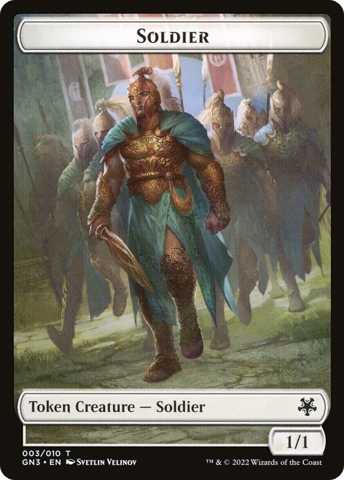 Soldier (TGN3-003) - Game Night: Free-for-All Tokens Foil