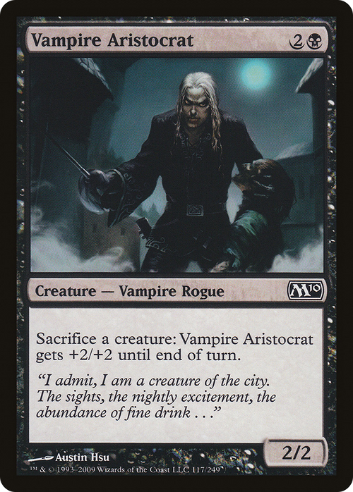 Vampire Aristocrat (M10-117) - Magic 2010