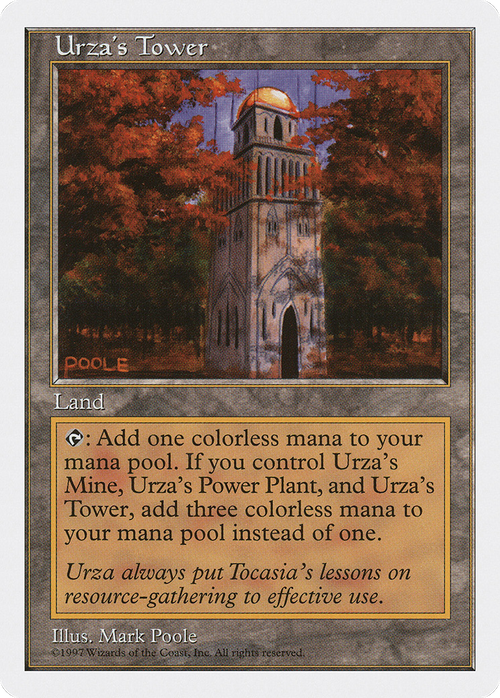 Urza's Tower (5ED-429) - Fifth Edition