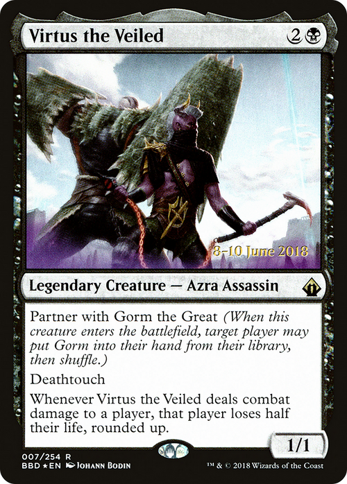 Virtus the Veiled (LARP-07S) - Battlebond Promos Foil