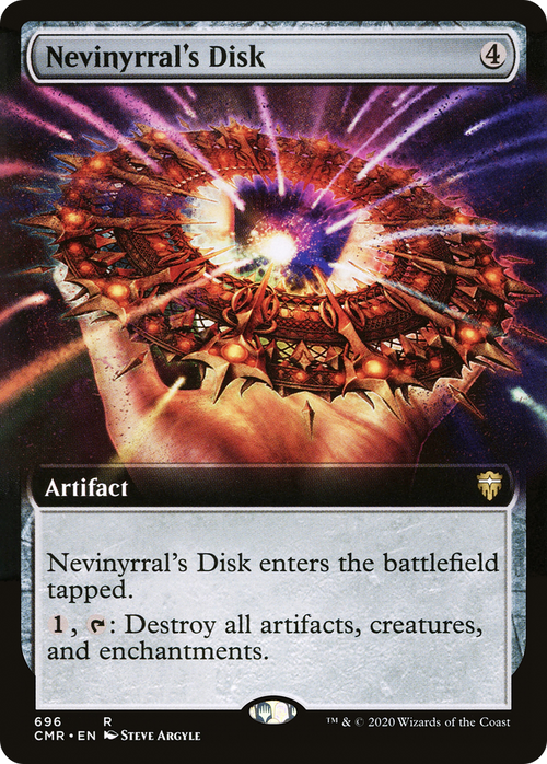 Nevinyrral's Disk (Extended Art) (CMR-696) - Commander Legends: (Extended Art)