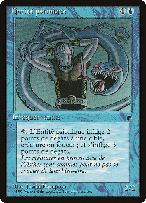 Psionic Entity (French) - "Entite psionique" (REN-) - Renaissance
