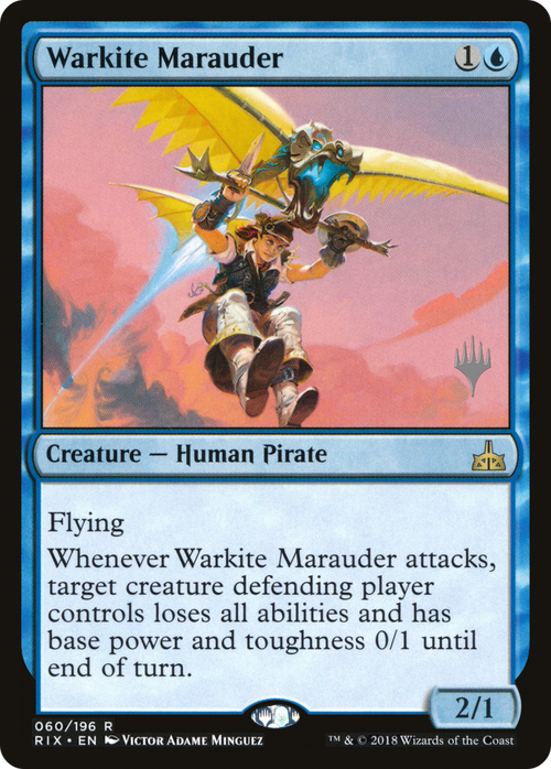 Warkite Marauder (PPM20-60P) - Rivals of Ixalan Promos