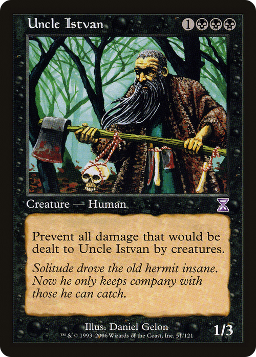 Uncle Istvan (TSB-051) - Time Spiral Timeshifted Foil