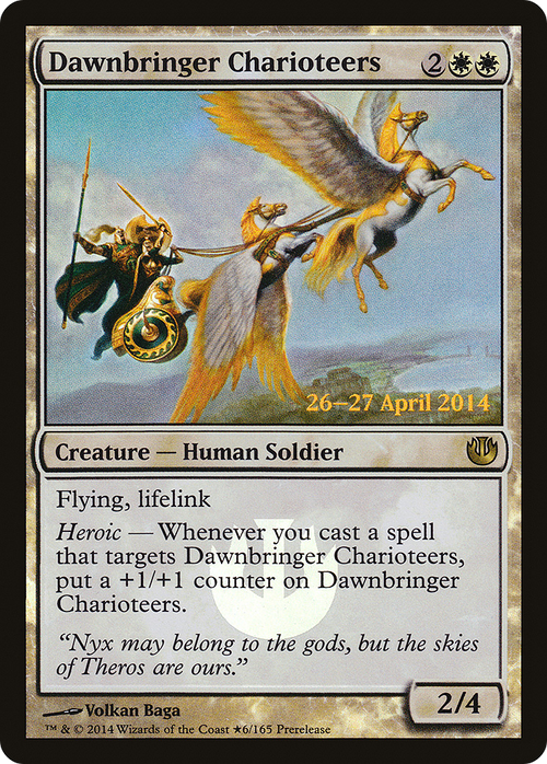 Dawnbringer Charioteers (PRE-06★) - Journey into Nyx Promos Foil