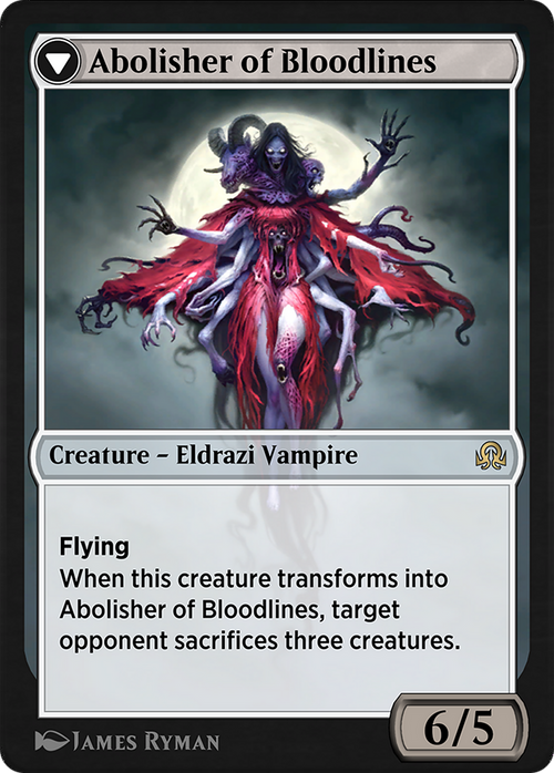 Voldaren Pariah // Abolisher of Bloodlines (SIR-138) - Shadows over Innistrad Remastered