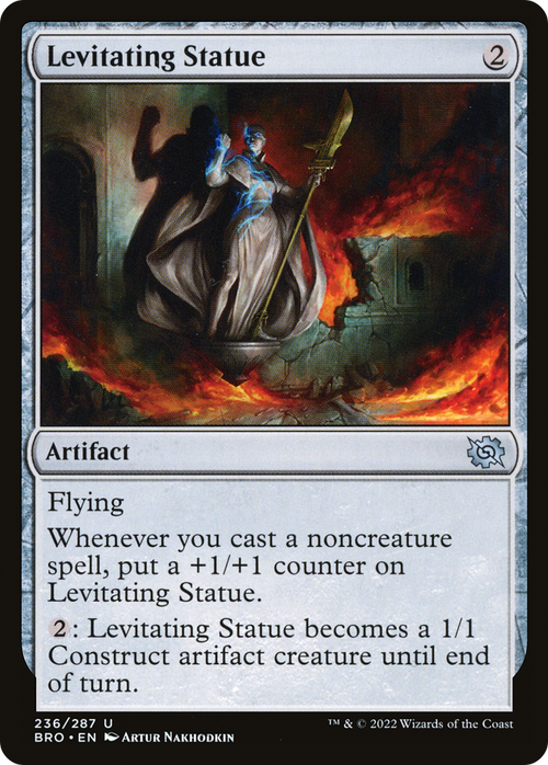 Levitating Statue (BRO-236) - The Brothers' War Foil