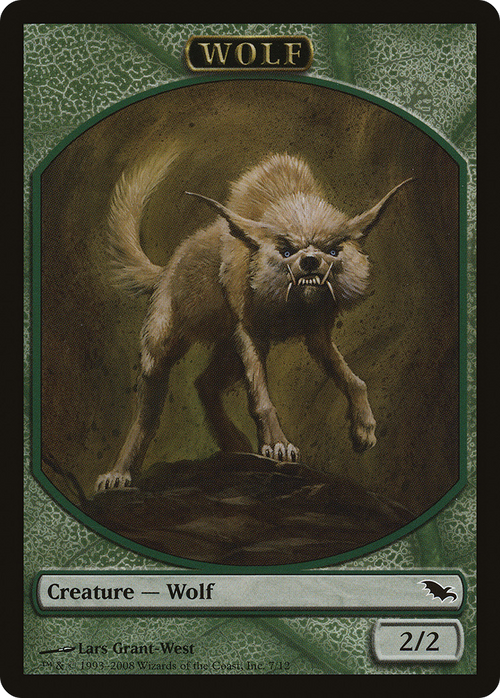Wolf (SHM-007) - Shadowmoor Tokens