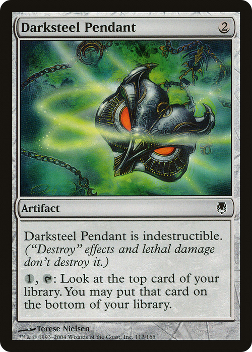 Darksteel Pendant (DST-113) - Darksteel