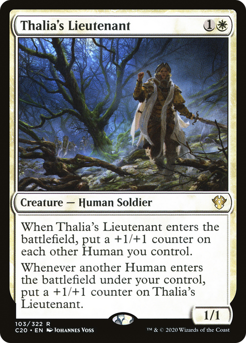 Thalia's Lieutenant (C20-103) - Commander 2020