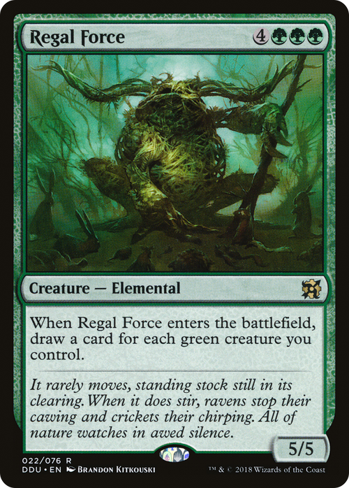 Regal Force (DDU-022) - Duel Decks: Elves vs. Inventors