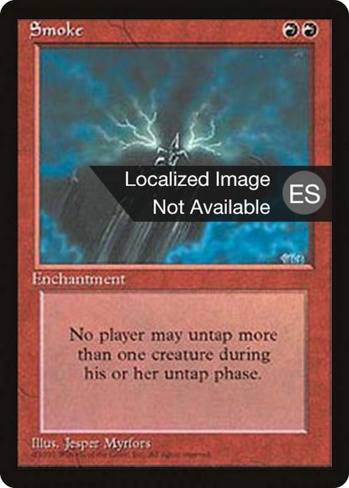 Smoke (4BB-) - Fourth Edition Foreign Black Border