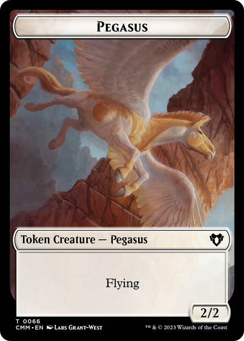 Pegasus (TCMM-066) - Commander Masters Tokens Foil