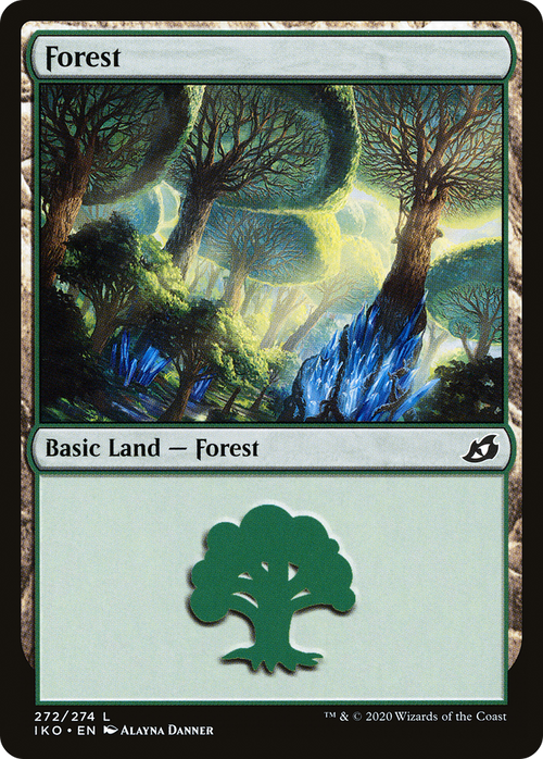 Forest (IKO-272) - Ikoria: Lair of Behemoths Foil