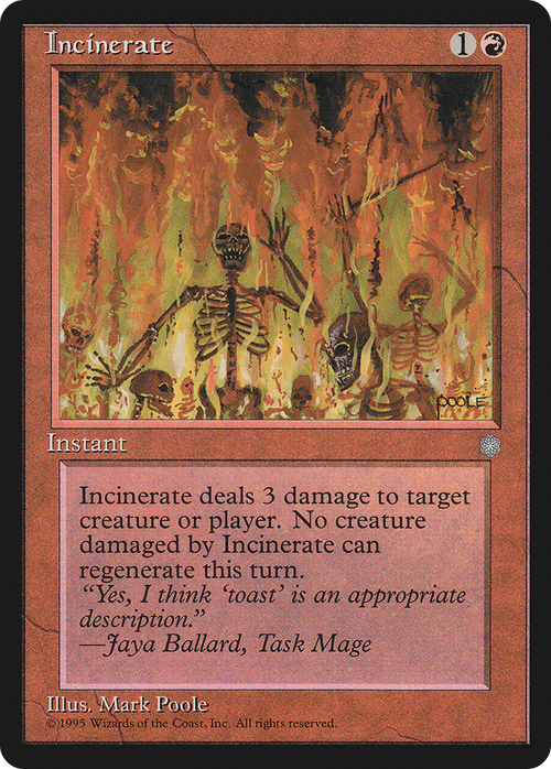 Incinerate (ICE-194) - Ice Age