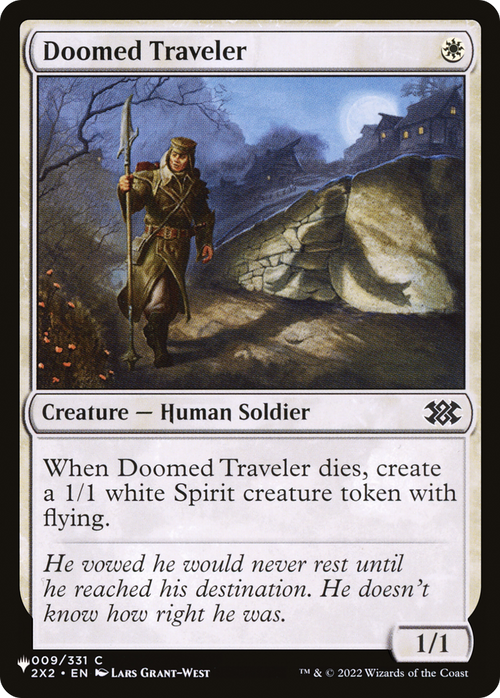 Doomed Traveler (2X2) (LIST-2X2-9) - The List