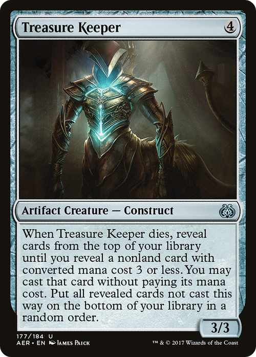 Treasure Keeper (AER-177) - Aether Revolt Foil