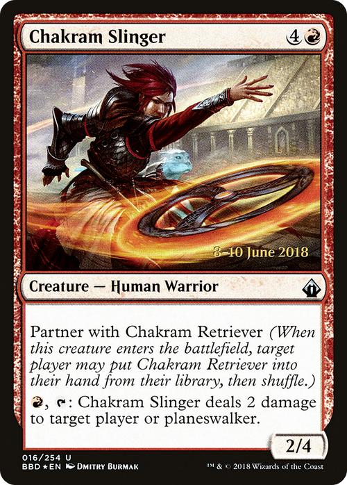 Chakram Slinger (LARP-16S) - Battlebond Promos Foil