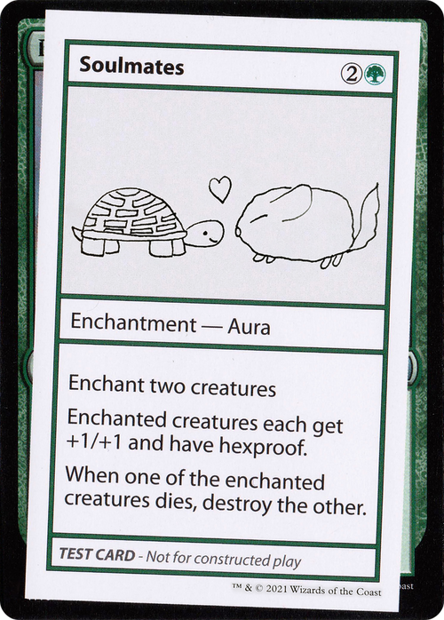 Soulmates (No PW Symbol) (CMB1-084) - Mystery Booster Playtest Cards 2021