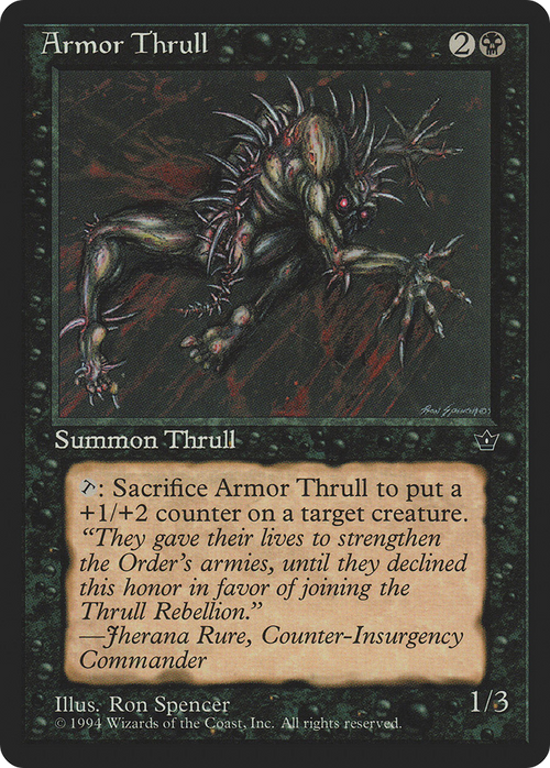 Armor Thrull (Spencer) (FEM-) - Fallen Empires