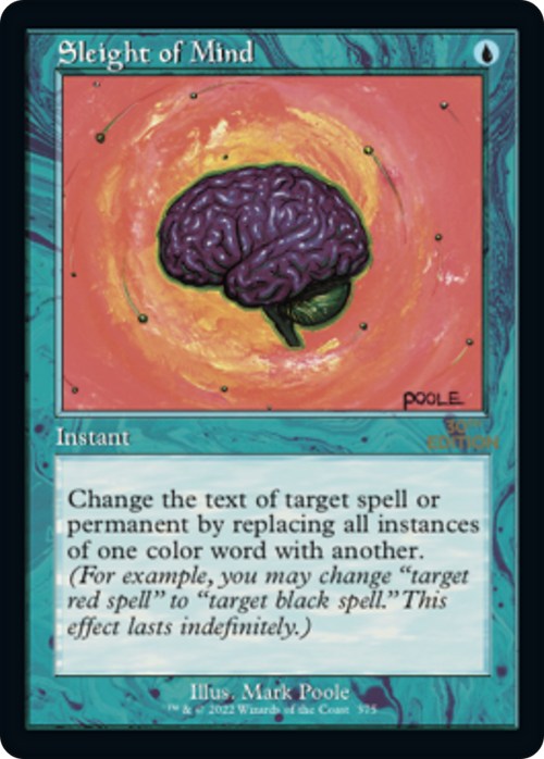 Sleight of Mind (Retro Frame) (30A-375) - 30th Anniversary Edition